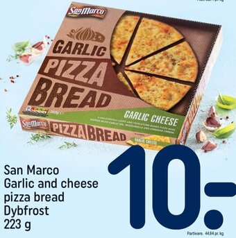 San Marco Garlic and cheese pizza bread Dybfrost