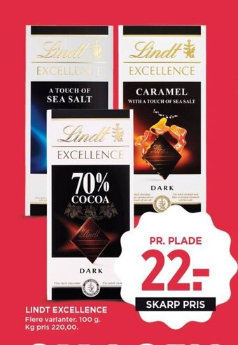 MENY LINDT EXCELLENCE tilbud