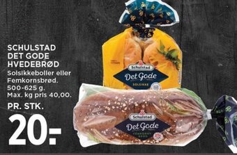 MENY SCHULSTAD DET GODE HVEDEBRØD tilbud