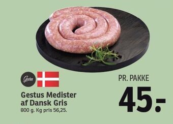 SPAR Gestus Medister af Dansk Gris tilbud