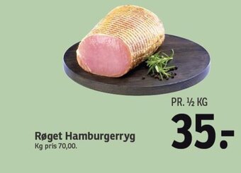 SPAR Røget Hamburgerryg tilbud