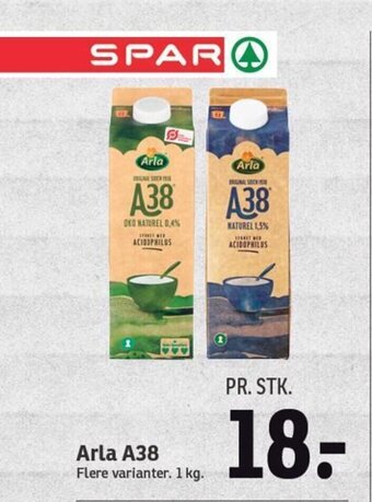 SPAR Arla A38 tilbud