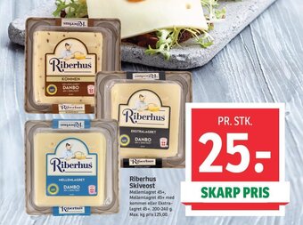 SPAR Riberhus Skiveost tilbud
