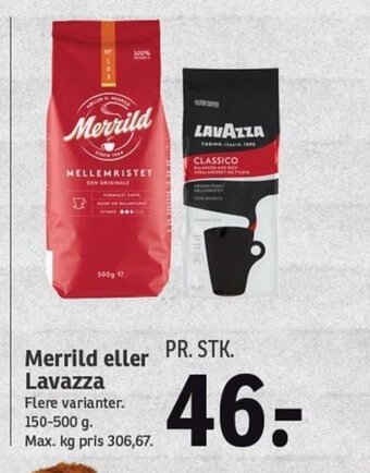 SPAR Merrild eller Lavazza tilbud