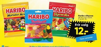Bilka Haribo slikpose tilbud
