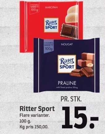 SPAR Ritter Sport tilbud