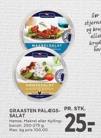 MENY Graasten pålægssalat tilbud