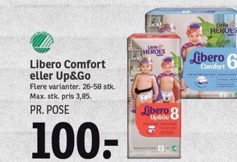 SPAR Libero Comfort eller Up&Go tilbud
