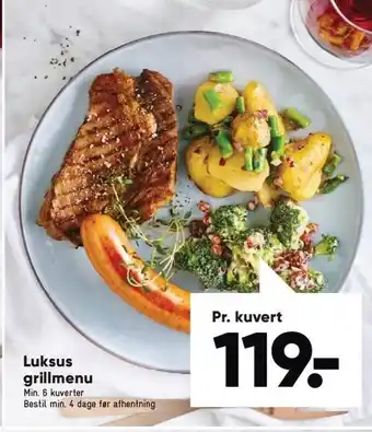 Bilka Luksus grill tilbud