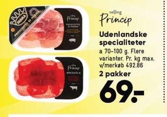 Bilka Udenlandske specialiteter tilbud