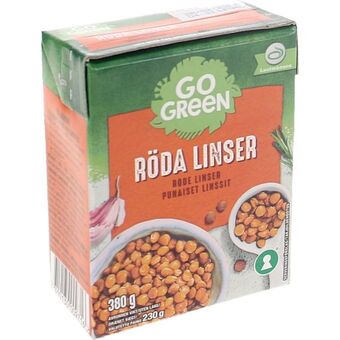 Gogreen | 2 x røde linser