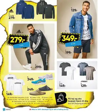 Bilka Hoodie, sweatshirt, jakke, bukser, t-shirt, shorts, træningssko eller slippers tilbud
