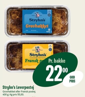 Min Købmand Stryhn's Leverpostej tilbud