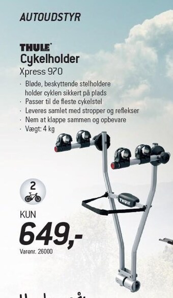 Thansen Cykelholder tilbud