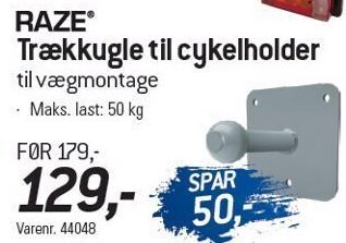 Thansen Trækkugle til cykelholder tilbud