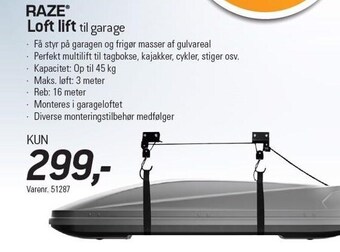 Thansen Loft lift tilbud