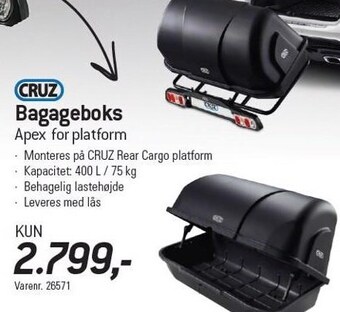 Thansen Bagageboks tilbud
