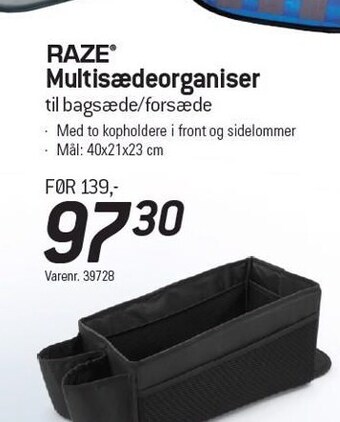 Thansen Mutisædeorganiser tilbud