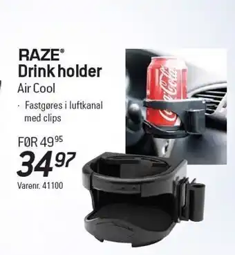 Raze drink holder