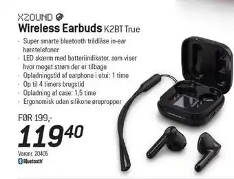 Xzound wireless earbuds