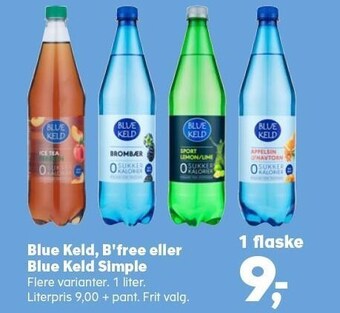 Blue keld, b'free eller blue keld simple