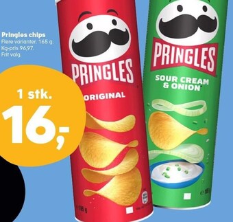 Kvickly Pringles chips tilbud