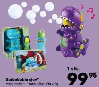 Sæbeboble sjov