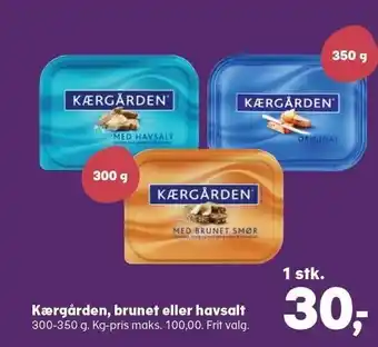 Kvickly Kærgården, brunet eller havsalt tilbud