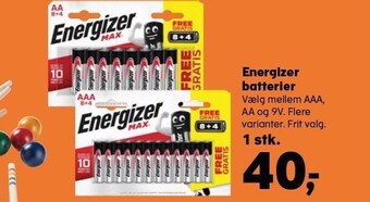 Kvickly Energizer batterier tilbud