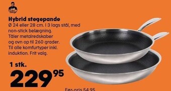 Hybrid stegepande
