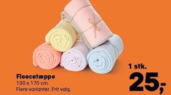 Fleecetæppe