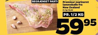 Netto Premieur marineret lammekølle fra New Zealand tilbud