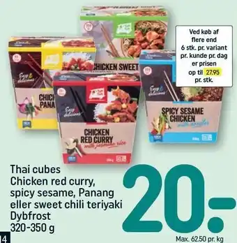 Thai cubes
