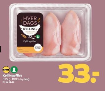 Netto Kyllingefilet tilbud