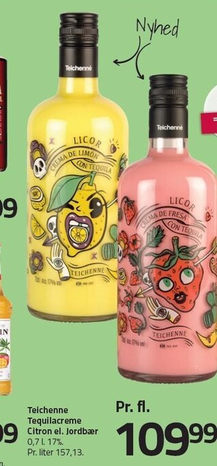 Fleggaard Teichenne tequilacreme citron eller jordbær tilbud