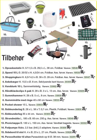 Harald Nyborg Tilbehør tilbud