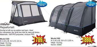 Harald Nyborg Camp out rejsefortelt tilbud