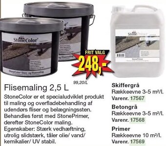 Harald Nyborg Flisemaling 2,5 l tilbud