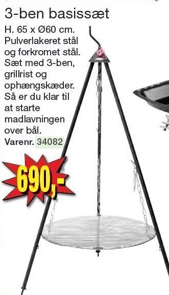 Harald Nyborg 3-ben basissæt tilbud