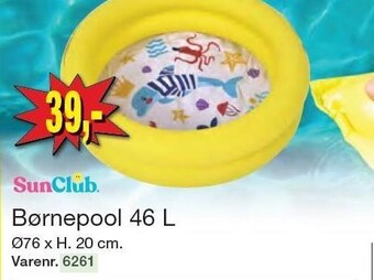 Harald Nyborg Sunclub børnepool 46 l tilbud