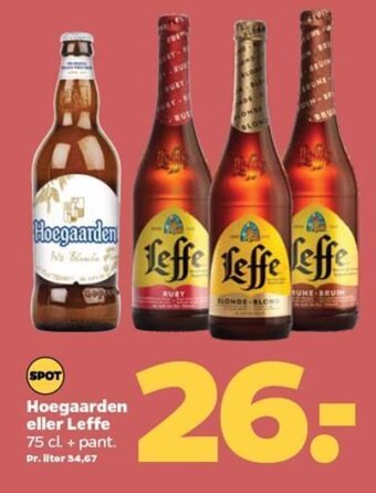 Netto Hoegaarden eller Leffe tilbud