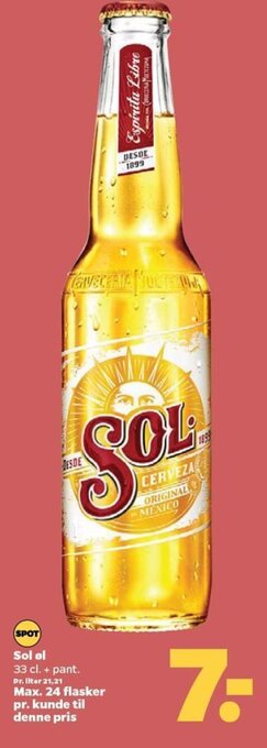 Netto Sol ol tilbud
