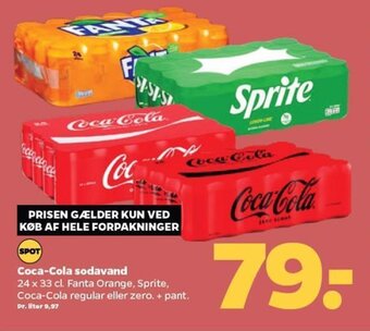 Netto Coca-Cola sodavand tilbud