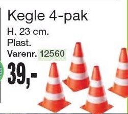 Harald Nyborg Kegle 4-pak tilbud