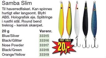 Harald Nyborg Samba slim tilbud