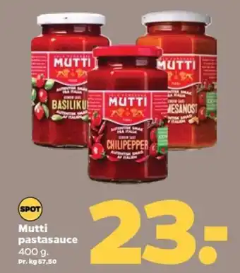 Netto Mutti pastasauce tilbud