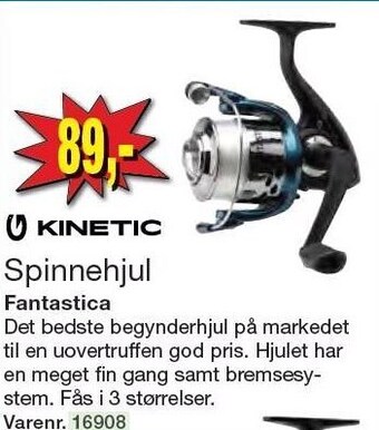 Harald Nyborg Kinetic spinnehjul tilbud