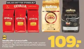 Netto Gevalia eller Lavazza kaffe tilbud