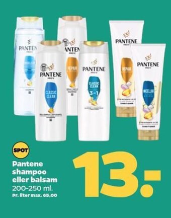 Netto Pantene shampoo eller balsam tilbud