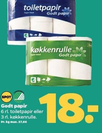 Netto Godt papir tilbud